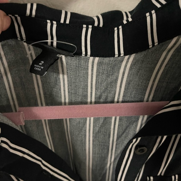 Torrid striped belted dress - Picture 2 of 3